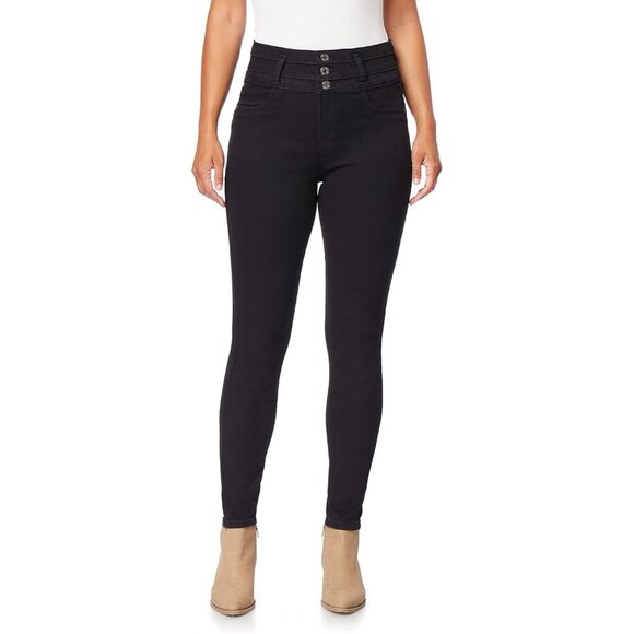 Skinny Jeans Women's Stretch Denim Mid-Rise High Waist Comfortable